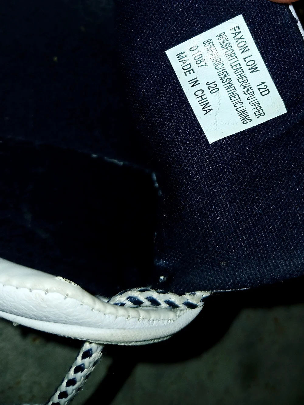Polo by Ralph Lauren White Leather Sneakers with Navy Pony